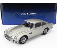 MODÈLE DE VOITURE ÉPOQUE STATIQUE AUTOART ASTON MARTIN DB5 1964 ARGENT ÉCHELL...