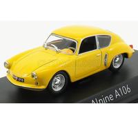 MODÈLE DE VOITURE ÉPOQUE STATIQUE NOREV RENAULT ALPINE A106 1956 JAUNE ÉCHELL...