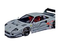 Modèle De Voiture Ferrari F40 Wide Body Fighter Grise en Résine À L'échelle 1 18 Jouets Non RC