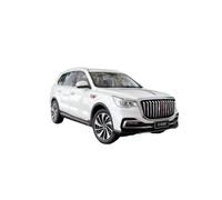 Modèle De Voiture Moulé sous Pression À L'échelle 1:18 Adapté À La Décoration De Modèle De Voiture en Alliage Statique Hongqi HS7(White)