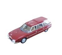 Modèle De Voiture Moulé sous Pression en Alliage pour Citroën CX 2200 SuperBrake Touring Sedan 1 18 Jouets pour Adultes Aobi(Rouge)