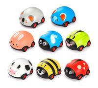 Modèle De Voiture Résistant Aux Chutes, Belle Résistance, Double Dos, Inertie, Jouet De Dessin Animé Pour Enfants, Cadeaux