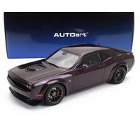 MODÈLE DE VOITURE STATIQUE AUTOART DODGE CHALLENGER R/T SCAT PACK 2022 VIOLET...