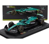 MODÈLE DE VOITURE STATIQUE BURAGO 1/43 ASTON MARTIN F1 AMR25 2025 STROLL C/VI...