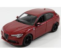 MODÈLE DE VOITURE STATIQUE BURAGO ALFA ROMEO STELVIO Q4 QUADRUPOGLIO V6...