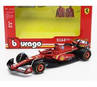 BBurago Modèle réduit voiture Ferrari SF-24 Charles Leclerc n°16 1:43 – Licence officielle