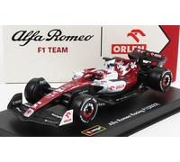 MODÈLE DE VOITURE STATIQUE DIECAST ALFA ROMEO F1 C42 #24 ZHOU BAHRAIN 2022 1/43