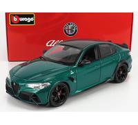 MODÈLE DE VOITURE STATIQUE DIECAST ALFA ROMEO JULIA GTA 2020 VERT ÉCHELLE 1/18