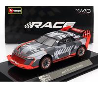 MODÈLE DE VOITURE STATIQUE DIECAST AUDI S1 E-TRON QUATTRO 2023 AVEC VITRINE 1/43