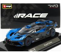 MODÈLE DE VOITURE STATIQUE DIECAST BUGATTI BOLIDE W16 8.0 FOUR-TURBO ÉCHELLE ...