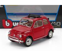 Fiat 500L 1968 1/16 RED BURAGO 18-12035-R