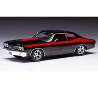 1:43 IXO Chevrolet Chevelle Ss Coupe 1970 Black Red CLC477N.22