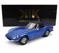 KK Scale KKDC180238 - Ferrar. 275 GTB4 Nart Spyder Blue Metallic 1967 with Removable Soft-Top - echelle 1/18 - modèle de Voiture