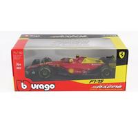 MODÈLE DE VOITURE STATIQUE DIECAST FERRARI F1-75 SAINZ MONZA GP 2022 ÉCHELLE ...