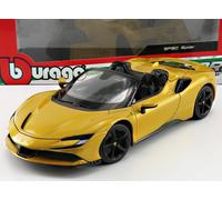 MODÈLE DE VOITURE STATIQUE DIECAST FERRARI SF90 ROUTE HYBRID SPIDER OPEN 1/18