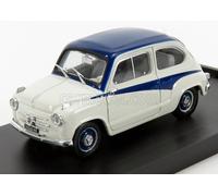 MODÈLE DE VOITURE STATIQUE DIECAST FIAT 600 750 DÉRIVATION ABARTH 1956 ÉCHELL...