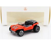 MODÈLE DE VOITURE STATIQUE DIECAST NOREV BUGGY AVEC FERR DUNE 1968 ORANGE ÉCH...