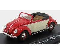 Volkswagen VW Hebmuller 1949 Rouge & Cream 1:43 Model 840022 Norev