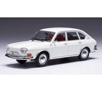 MODÈLE DE VOITURE STATIQUE DIECAST VW 411 LE 1970 BLANC MODÉLISME ÉCHELLE 1:43