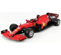 MODÈLE DE VOITURE STATIQUE FERRARI F1 SF21 #55 SAINZ 2021 MODÉLISATION ÉCHELL...