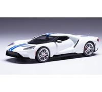 1:43 IXO Ford Usa Gt 2017 White Blue CLC536N.22