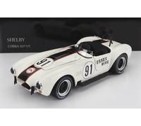 MODÈLE DE VOITURE STATIQUE FORD SHELBY COBRA 427 S/C SPIDER #91 SCOTT 1965 1/18