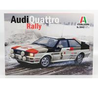 MODÈLE DE VOITURE STATIQUE ITALIEN AUDI QUATTRO MIKKOLA RALLY MONTECARLO 1981...