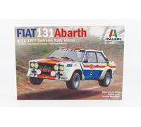 MODÈLE DE VOITURE STATIQUE ITALIEN FIAT 131 ABARTH ANDRUET RALLY SANREMO 1977...