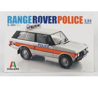 MODÈLE DE VOITURE STATIQUE ITALIEN LAND ROVER RANGE POLICE 1980 MODÉLISME 1/24