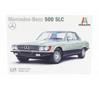 MODÈLE DE VOITURE STATIQUE ITALIEN MERCEDES S-CLASS 500 SLC C107 COUPÉ 1972 1/24
