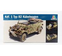 MODÈLE DE VOITURE STATIQUE ITALIEN VOLKSWAGEN TYPE 82 MILITAIRE 1940 ÉCHELLE 1:9