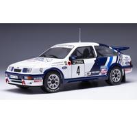 MODÈLE DE VOITURE STATIQUE IXO FORD SIERRA #4 1000 LAKES RALLY 1988 ÉCHELLE 1/24