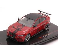 MODÈLE DE VOITURE STATIQUE JAGUAR XE SV PROJECT 8-201 ROUGE MODÉLISATION ÉCHE...