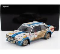 MODÈLE DE VOITURE STATIQUE KYOSHO FIAT 131 ABARTH RALLY LACS 1980 ALEN ÉCHELL...