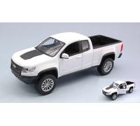 MODÈLE DE VOITURE STATIQUE MAISTO CHEVROLET COLORADO ZR2 2017 BLANC ÉCHELLE...
