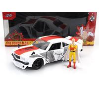 MODÈLE DE VOITURE STATIQUE MAZDA RX 3 AVEC FIGURE ONE PUNCH SAITAMA 1974 1/24