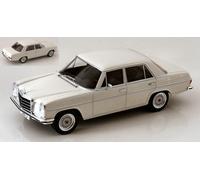 MODÈLE DE VOITURE STATIQUE MERCEDES 200 D W115 1968 BLANC MODÉLISME ÉCHELLE 1:18