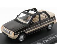 MODÈLE DE VOITURE STATIQUE NOREV CITROEN VISA CONVERTIBLE 1984 MARRON ÉCHELLE...