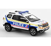 1:43 NOREV Dacia Duster Police Nationale 2021 White Blue Yellow NV509027