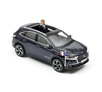 CITROEN DS7 Crossback PRESIDENTIELLE & Emmanuel MACRON 1/43