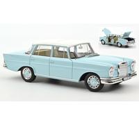 Norev – Modèle de voiture Mercedes 220 S – 1965 – Bleu clair – Échelle 1:18