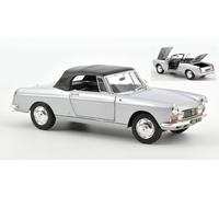 NOREV - Peu 404 Cabriolet - 1967-1/18, Silver
