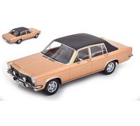 MODÈLE DE VOITURE STATIQUE OPEL DIPLOMAT B 1972 BEIGE/NOIR MODÈLE ÉCHELLE 1:18