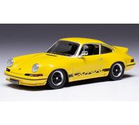 MODÈLE DE VOITURE STATIQUE PORSCHE 911 COURSE RS 2.7 1973 JAUNE NOIR ÉCHELLE ...