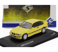 MODÈLE DE VOITURE STATIQUE SOLIDE BMW SERIES 3 M3 E36 COUPÉ 1999 JAUNE ÉCHELL...