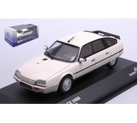 MODÈLE DE VOITURE STATIQUE SOLIDE CITROEN CX 2400 GTI TURBO 2 1990 BLANC...