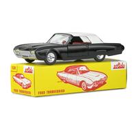 MODÈLE DE VOITURE STATIQUE SOLIDE FORD THUNDERBIRD COUPÉ 1962 NOIR ÉCHELLE 1:43