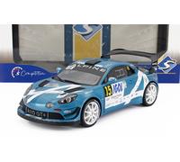 MODÈLE DE VOITURE STATIQUE SOLIDE RENAULT ALPINE A110 RGT RALLY MONT BLANC 20...
