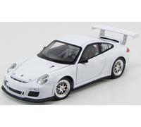 MODÈLE DE VOITURE STATIQUE WELLY PORSCHE 911 997-2 GT3 COUPE 2011 BLANC...