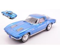 MODÈLE DE VOITURE STATIQUE WHITEBOX CHEVROLET CORVETTE C2 STRINGRAY 1963 BLEU...